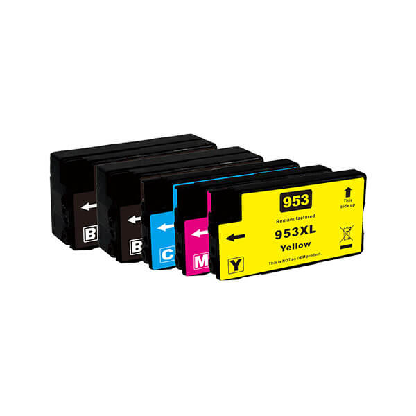 Alternativ zu HP 953 XL Tinten Spar-Set 2BK,C,M,Y (5 Stk.)