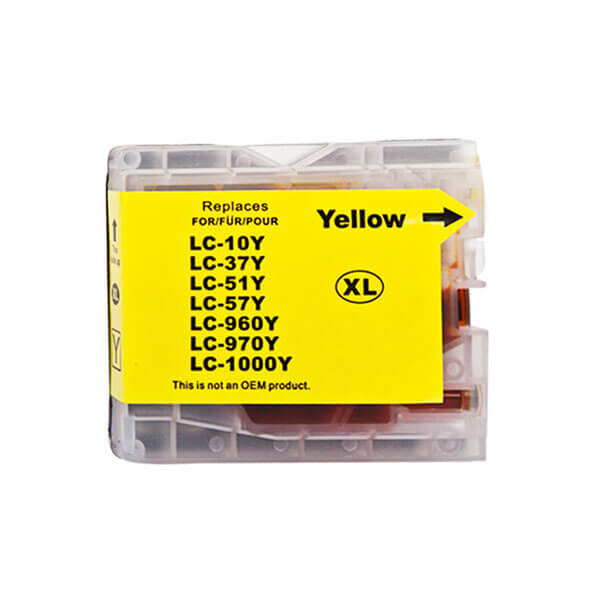 Alternativ zu Brother LC-1000Y Tinte Yellow
