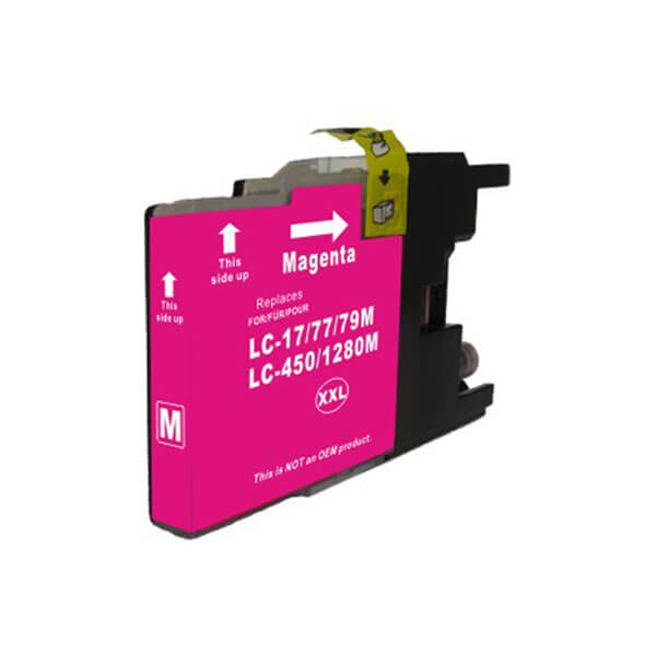 Alternativ zu Brother LC-1280M XL Tinte Magenta