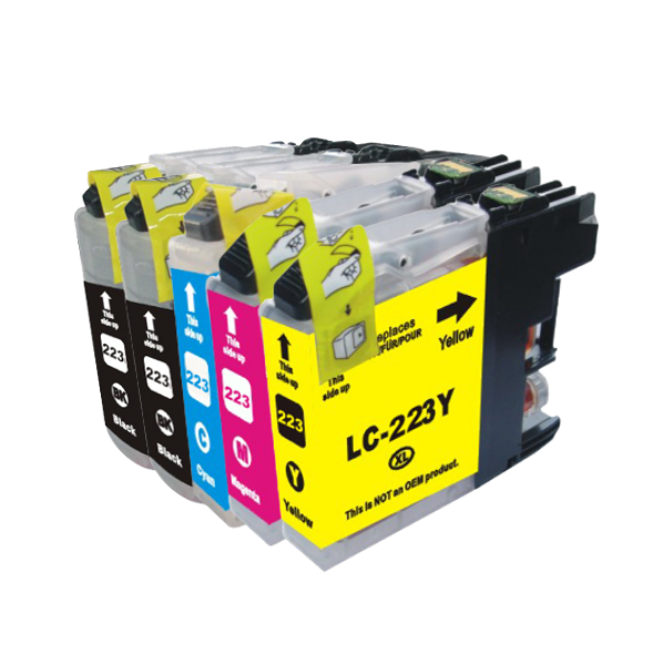 Alternativ zu Brother LC-223 Spar-Set (5 Stk.)