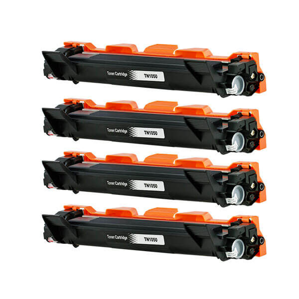 Alternativ zu Brother TN-1050 Toner Schwarz Spar-Set (4 Stk.)