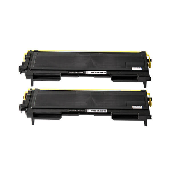 Alternativ zu Brother TN-2000 Toner Black Spar-Set (2 Stk.)