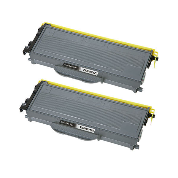 Alternativ zu Brother TN-2120 Toner Schwarz Spar-Set (2 Stk.)