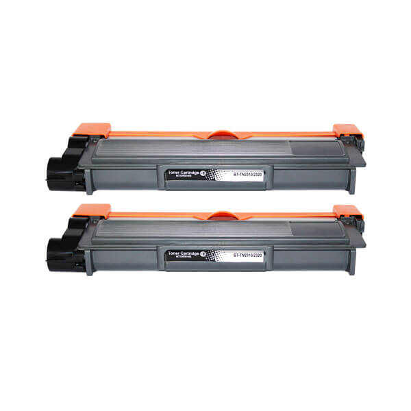 Alternativ zu Brother TN-2320 Toner Schwarz Spar-Set (2 Stk.)