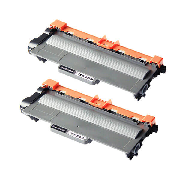 Alternativ zu Brother TN-3380 Toner Schwarz Spar-Set (2 Stk.)