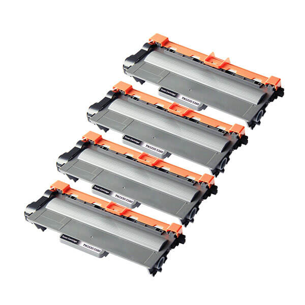 Alternativ zu Brother TN-3380 Toner Schwarz  Spar-Set (4 Stk.)