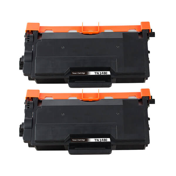 Alternativ zu Brother TN-3480 Toner Black Spar-Set (2 Stk.)