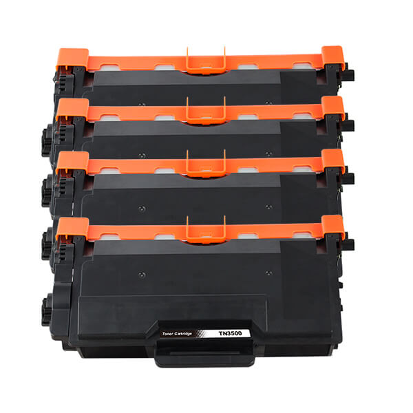 Alternativ zu Brother TN-3512 Toner Black Spar-Set (4 Stk.)