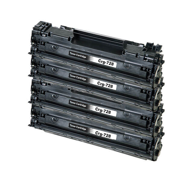 Alternativ zu Canon 728 Toner Black Spar-Set (4 Stk.)