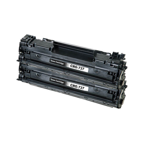 Alternativ zu Canon 737 Toner Black Spar-Set (2 Stk.)