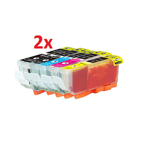 Alternativ zu Canon PGI-520/CLI-521 Tinten Spar-Set (10 Stk.)