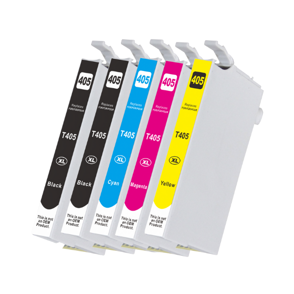 Alternativ zu Epson 405XL (C13T05H64010) Druckerpatronen Spar-Set 5 Stk.