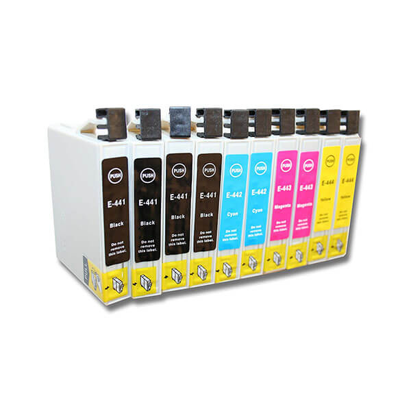 Alternativ zu Epson T0441-T0444 Tinten Spar-Set (BK,C,M,Y) 10 Stück