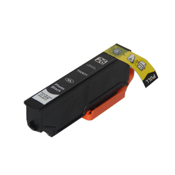 Alternativ zu Epson 26XL / T2631 (C13T26314012) Tinte Photo Black