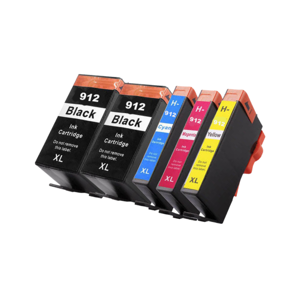 Alternativ zu HP 912XL Druckerpatronen Spar-Set 5 Stk.