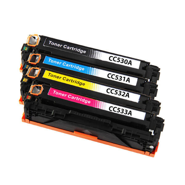 Alternativ zu HP CC530A / 304A Toner Spar-Set