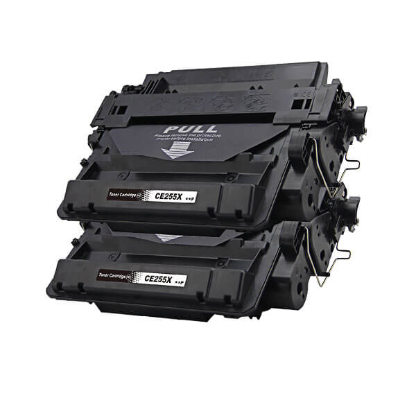 Alternativ zu HP CE255X Toner Black Spar-Set (2 Stk.)