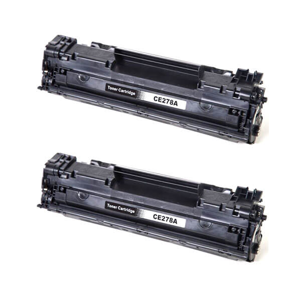 Alternativ zu HP CE278A (78A) Toner Black Spar-Set (2 Stk.)