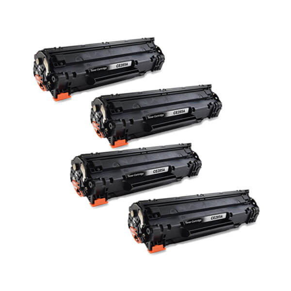 Alternativ zu HP CE285A (85A) Toner Black Spar-Set (4 Stk.)