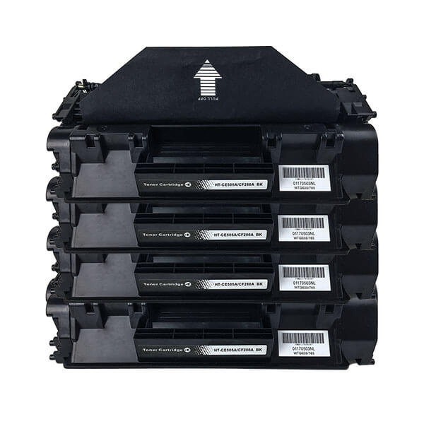 Alternativ zu HP CE505X / 05X Toner Black Spar-Set (4 Stk.)