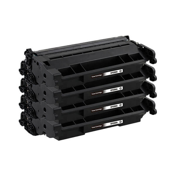 Alternativ zu HP CF226A / 26A Toner Black Spar-Set ( 4 Stk.)