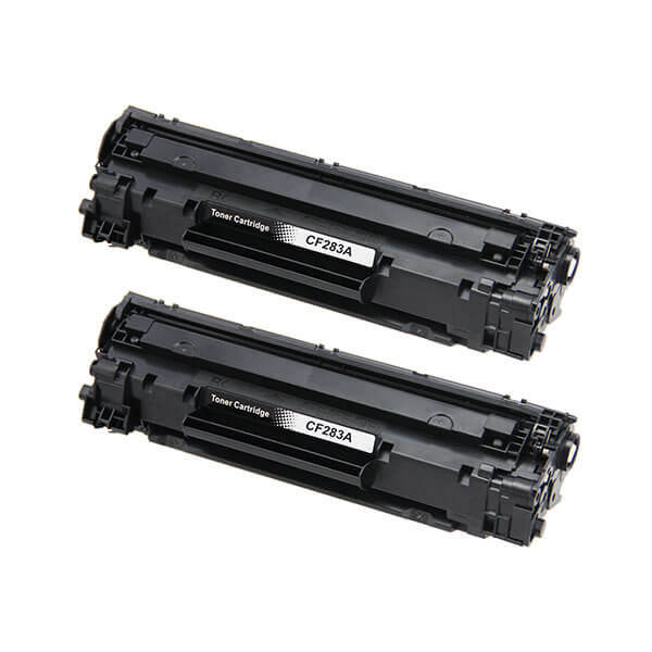 Alternativ zu HP CF283A / 83A Toner Black Spar-Set (2 Stk.)