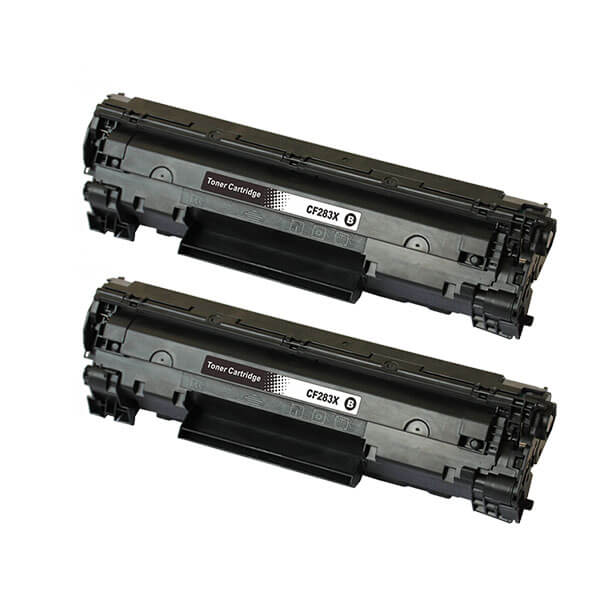 Alternativ zu HP CF283X / 83X Toner Black Spar-Set (2 Stk.)