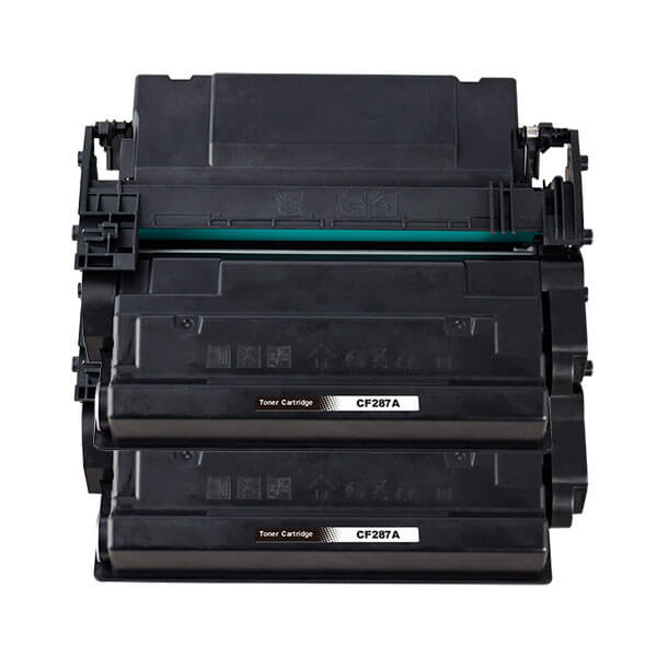 Alternativ zu HP CF287A / 87A Toner Black Spar-Set (2 Stk.)