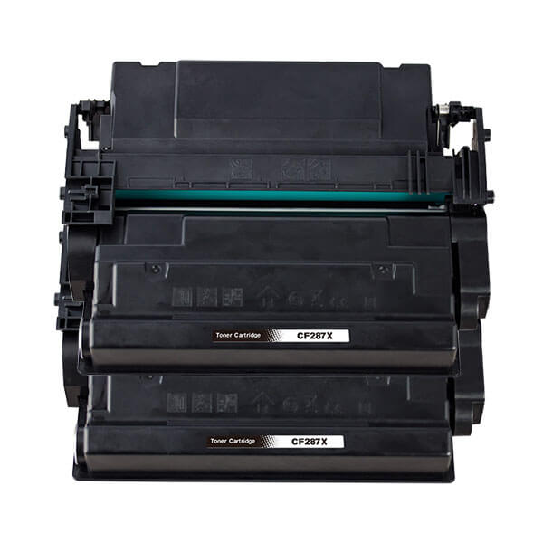 Alternativ zu HP CF287X / 87X Toner Black Spar-Set (2 Stk.)