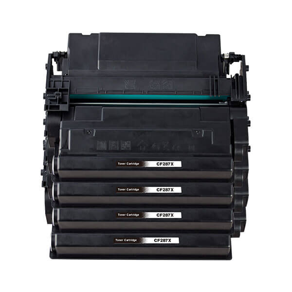 Alternativ zu HP CF287X / 87X Toner Black Spar-Set (4 Stk.)