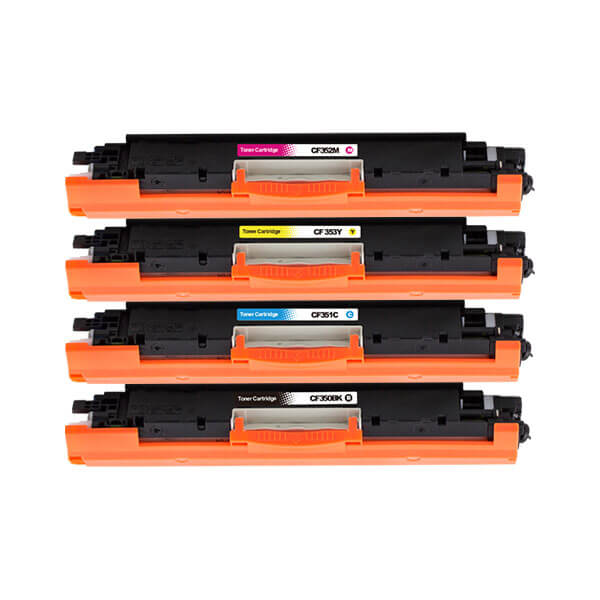 Alternativ zu HP CF350A / 130A  Toner Spar-Set (4 Stk.)