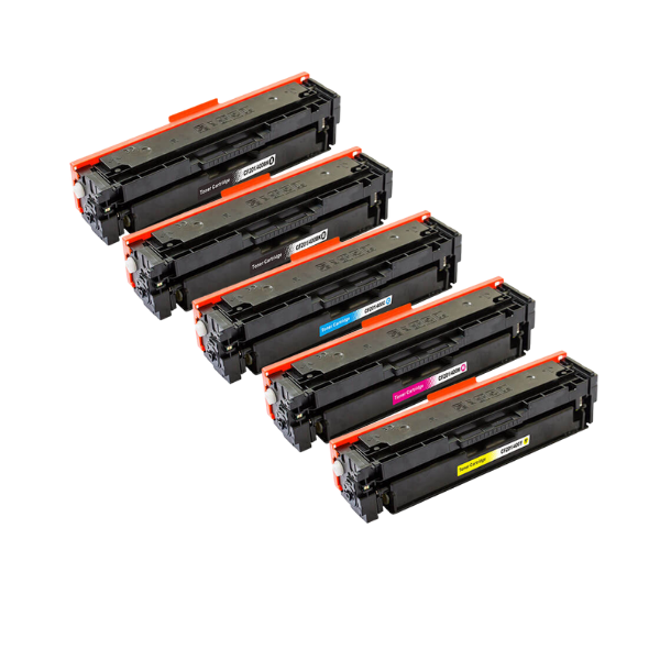 Alternativ zu HP CF400X/201X - CF400A/201A Toner Spar-Set (5 Stk.)