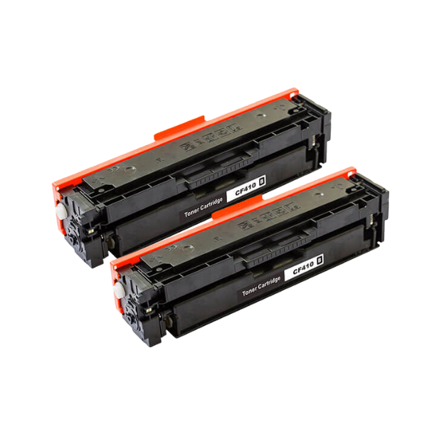 Alternativ zu HP CF410A / 410A Toner Black (2 Stk.)