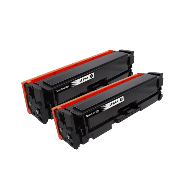 Alternativ zu HP CF530A / 205A Toner Black Spar-Set (2 Stk.)