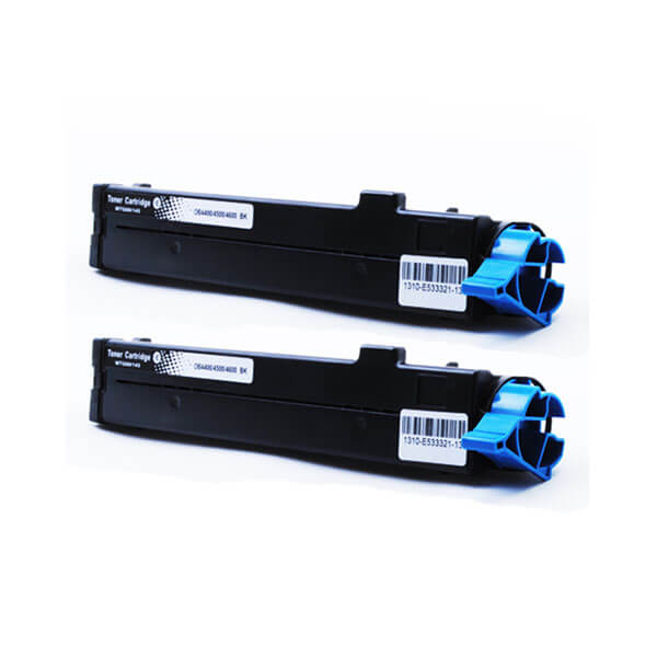 Alternativ zu OKI (43502302) B4400 Toner Black Spar-Set 2 Stk.