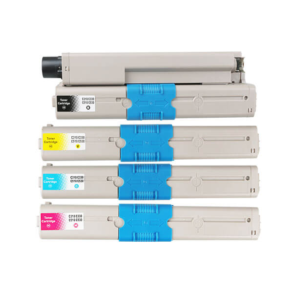 Alternativ zu OKI (44469803 - 444697049) C310 Toner Spar-Set 4 Stk.