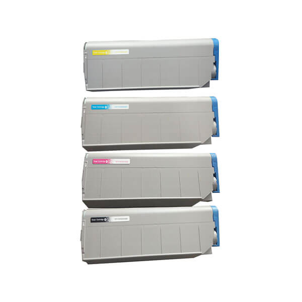 Alternativ zu OKI-C9200 Toner Spar-Set 4 Stk.