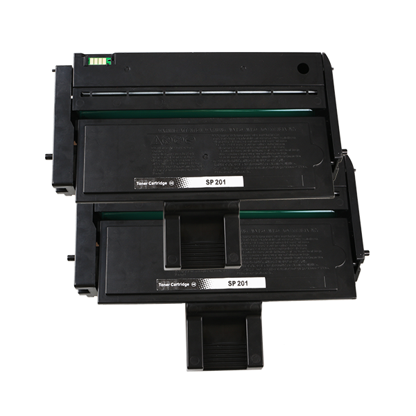 Alternativ zu Ricoh 407254/SP 201HE Toner Black Spar-Set 2 Stk.