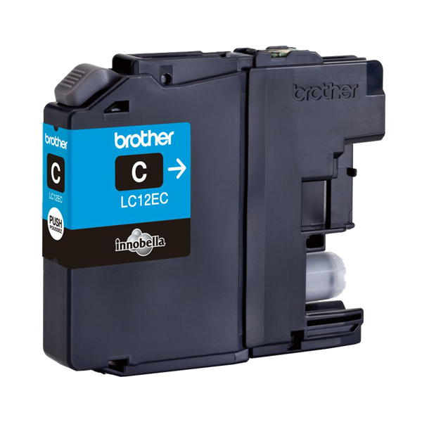 Original Brother LC-12E (LC12EC) Druckerpatrone Cyan