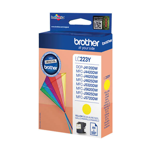 Original Brother LC-223Y Tinte Yellow