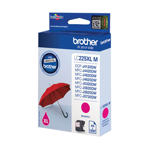 Original Brother LC-225M XL Tinte Magenta