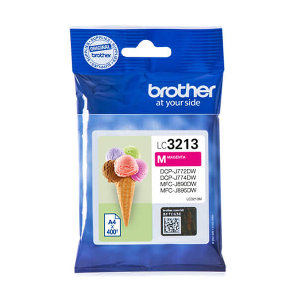 Original Brother LC-3213M Tinte Magenta