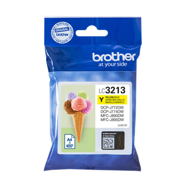 Original Brother LC-3213Y Tinte Yellow