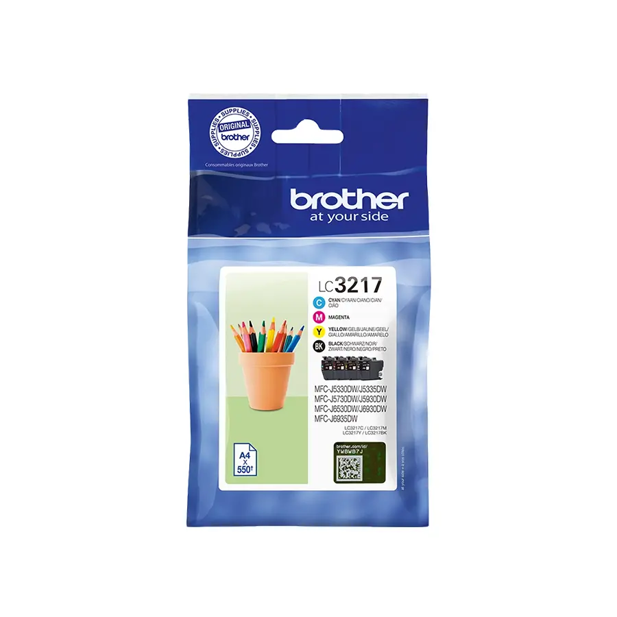 Original Brother LC-3217 Tinten Spar-Set