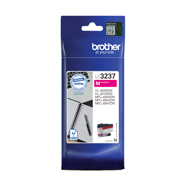 Original Brother LC-3237M (LC3237M) Druckerpatrone Magenta