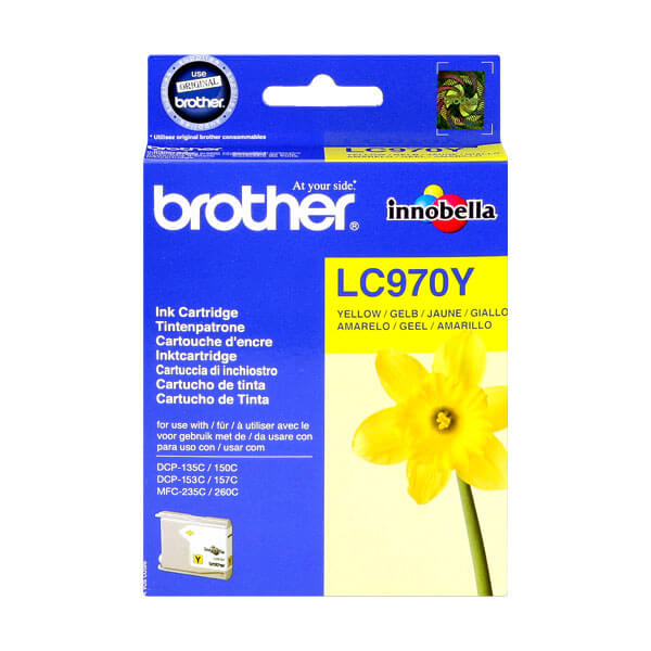Original Brother LC-970Y Tinte Yellow