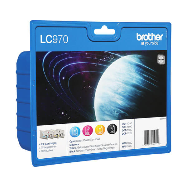 Original Brother LC-970 Tinten Spar-Set (4 Stk.)