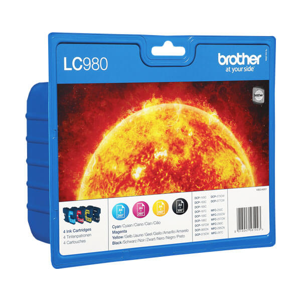 Original Brother LC-980 Tinten Spar-Set