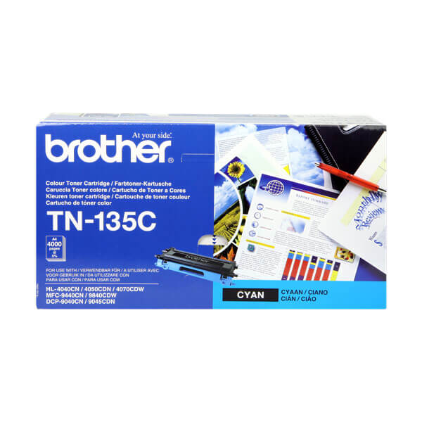 Original Brother TN-135 Toner Cyan