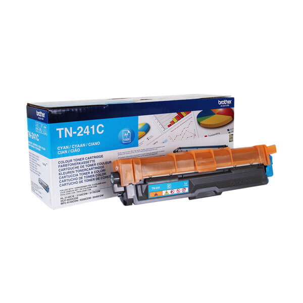 Original Brother TN-241C Toner Cyan